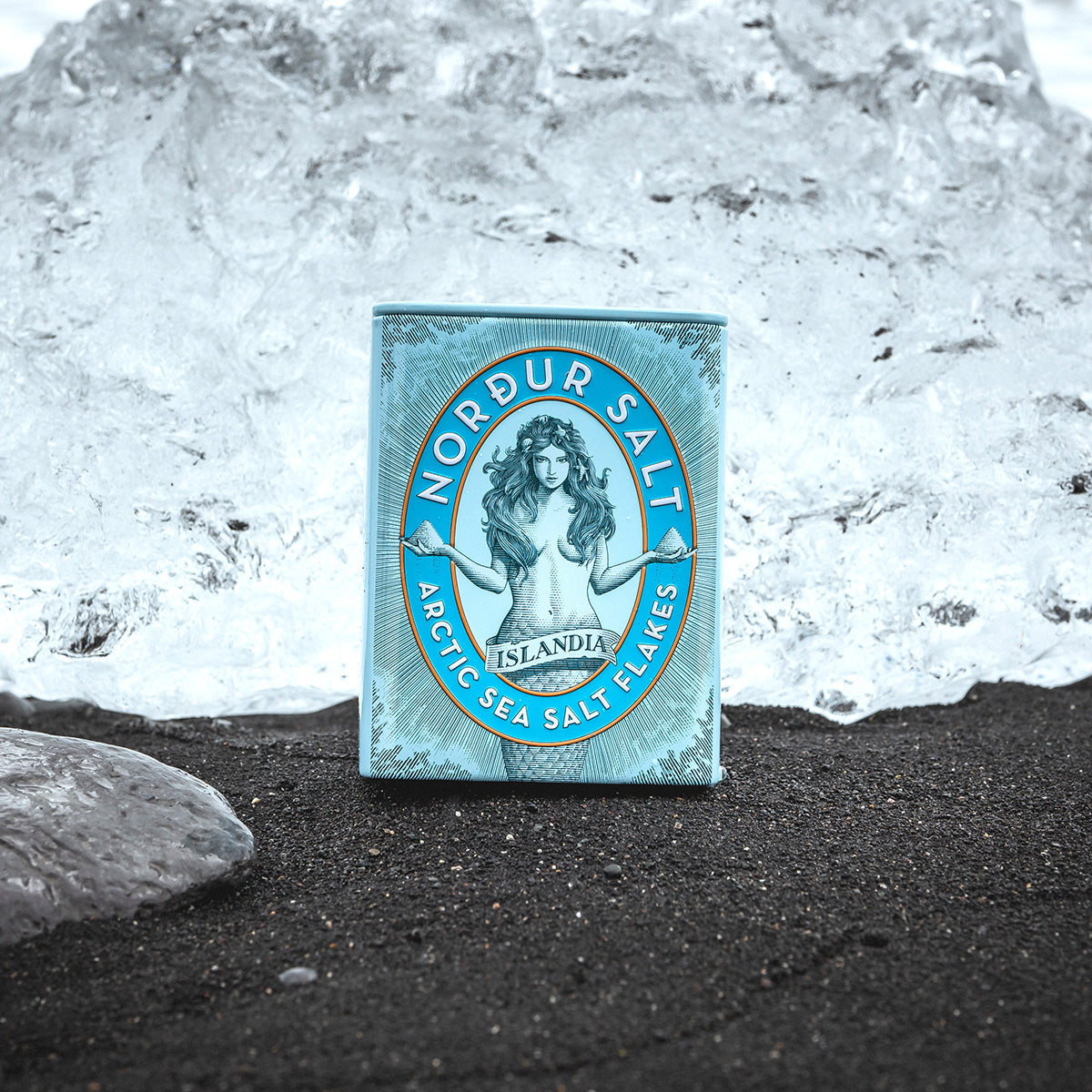 (限量鐵盒精裝) 冰島女神海鹽-100%海鹽